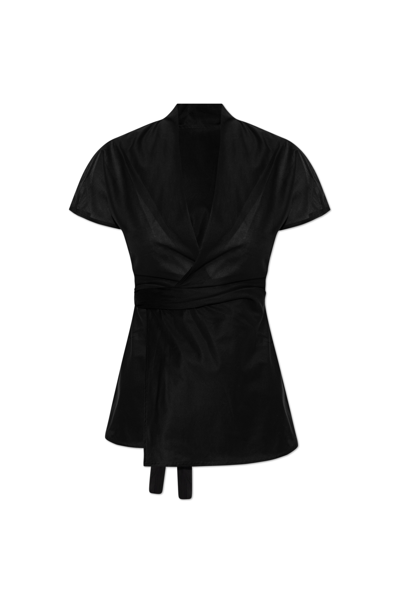 レディース*RICK OWENS* Laura コットンシャツトップ Rick Owens Laura Sl Top | italist